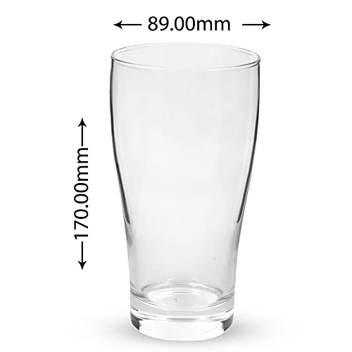 Sanjeev Kapoor - Tropical Beer Glass Set Of 6 Pcs 620Ml With Gift Box