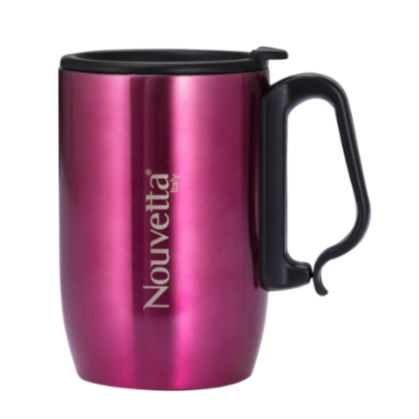 Nouvetta - REFRESH VACCUM MUG 1PC 350ML - PINK