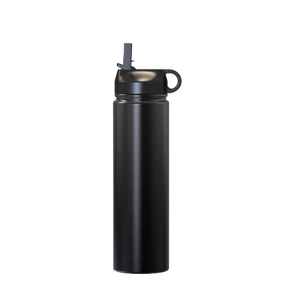 Nouvetta - OMEGA DOUBLE WALL BOTTLE 750 ML - BLACK