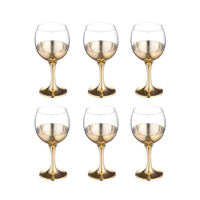 Sanjeev Kapoor - WHITE WINE GOBLET SET OF 6 PCWITH GIFT BOX