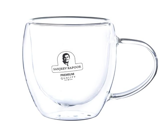 Sanjeev Kapoor - Queenstown Double Wall Cup Set Of 2 Pcs 250 Ml- With Gift Box