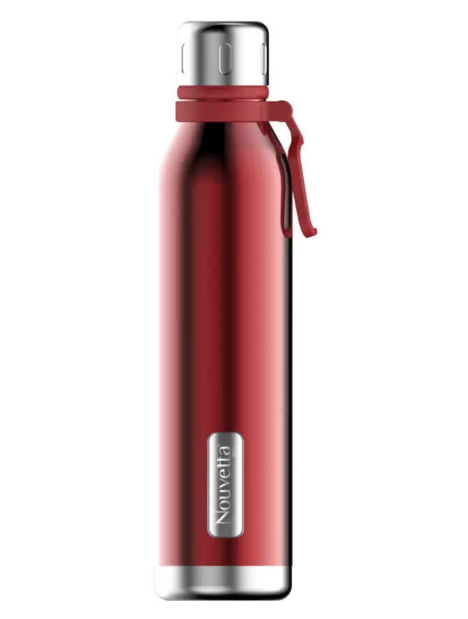 Nouvetta - Spice Double Wall Bottle 1000 Ml - Red