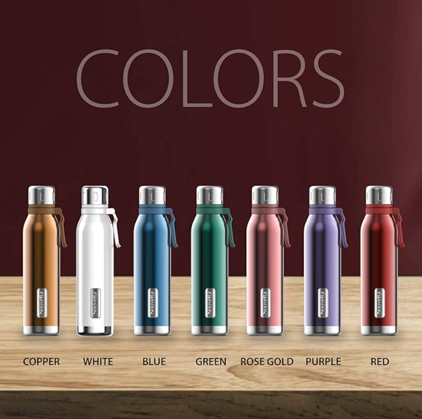 Nouvetta - Spice Double Wall Bottle 1000 Ml - Red