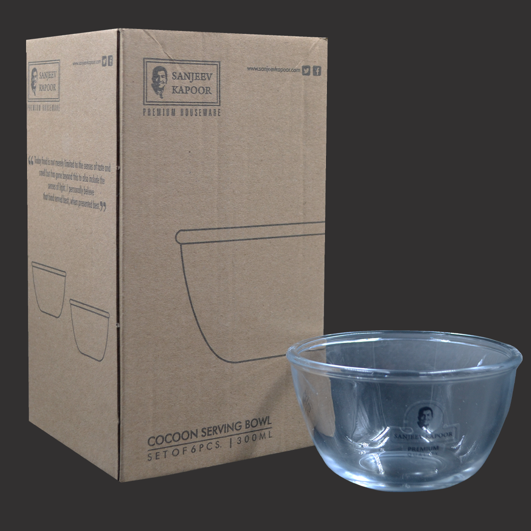Sanjeev Kapoor - Cacoon Stackable Bowl Set Of 6Pc 300Ml