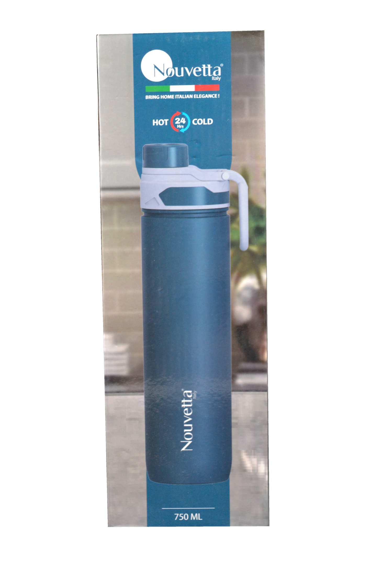 Nouvetta - Neon Double Wall Bottle 750 Ml - Blue