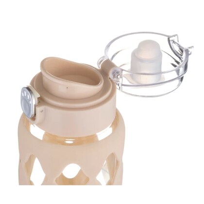 Nouvetta - Marine Borosilicate Bottle 1000 Ml - White