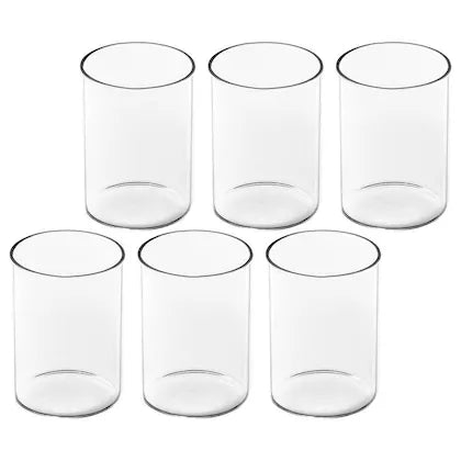 Sanjeev Kapoor - Orchid Glass Set Of 6 Pcs 280Ml
- With Gift Box