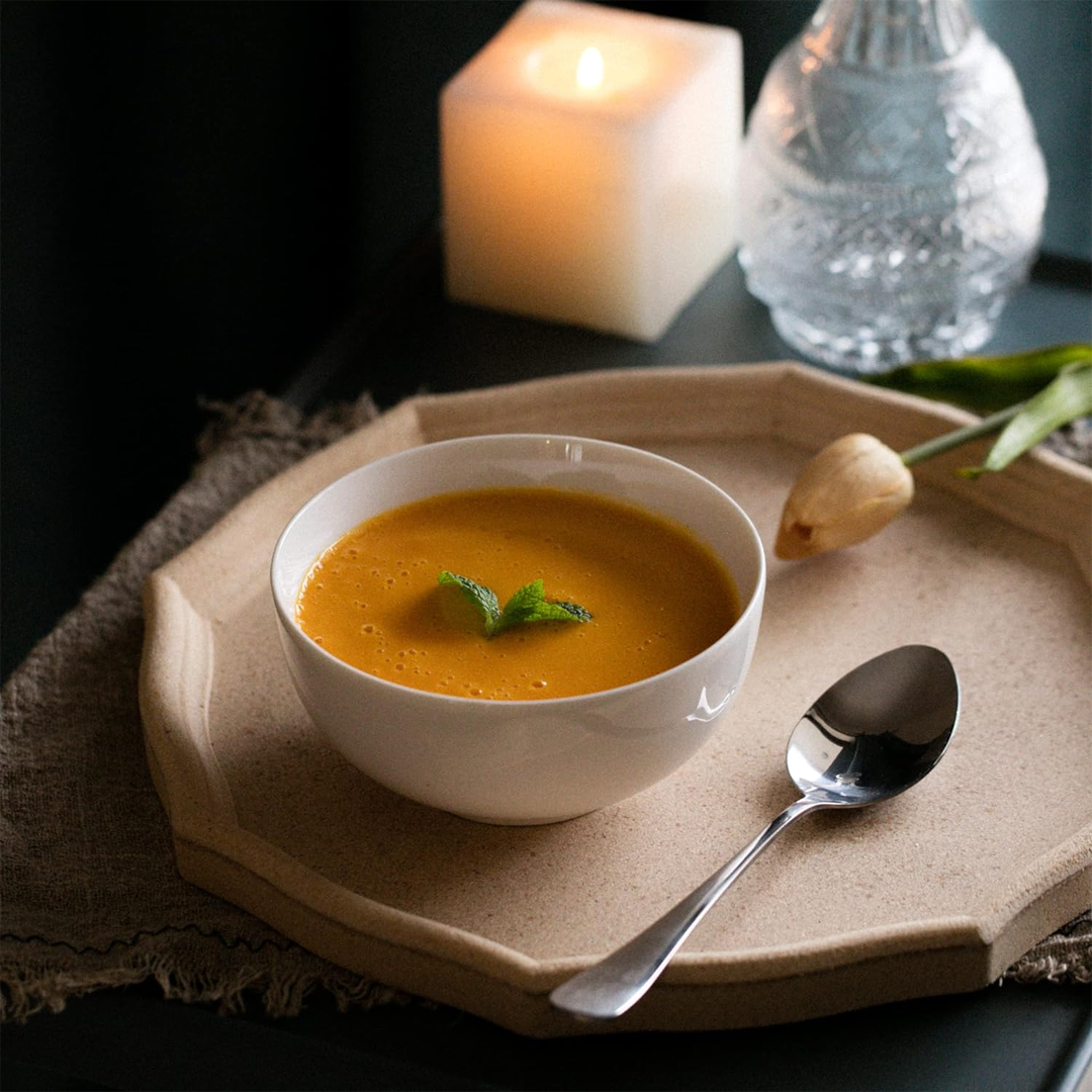 Sanjeev Kapoor - White Soup Bowl 5"