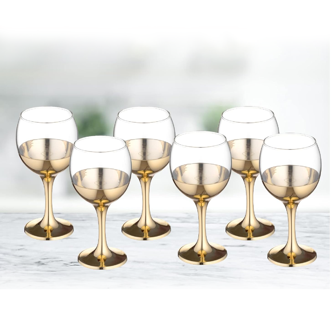 Sanjeev Kapoor - WHITE WINE GOBLET SET OF 6 PC WITH GIFT BOX