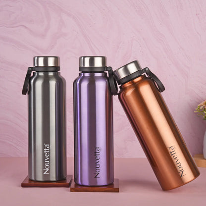 Nouvetta - Monto Carlo Double Wall Bottle 750 Ml - Purple