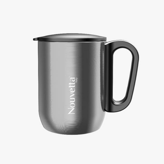 Nouvetta - ALPHA DOUBLE WALL MUG 220ML - GREY