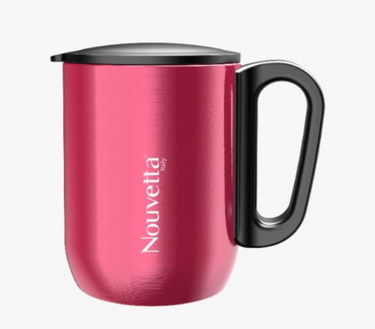 Nouvetta - ALPHA DOUBLE WALL MUG 220ML - PINK