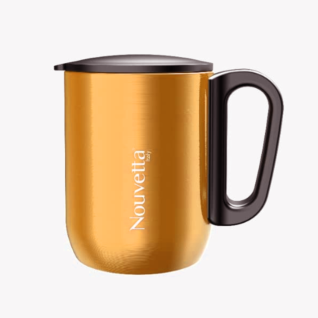 Nouvetta - ALPHA DOUBLE WALL MUG 220ML - ORANGE