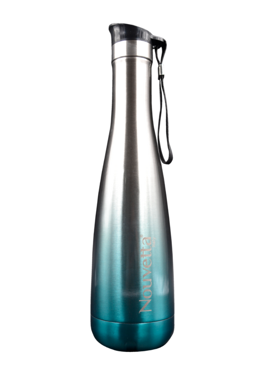 Nouvetta - LUFT DOUBLE WALL BOTTLE 750 ML - BLUE METALLIC