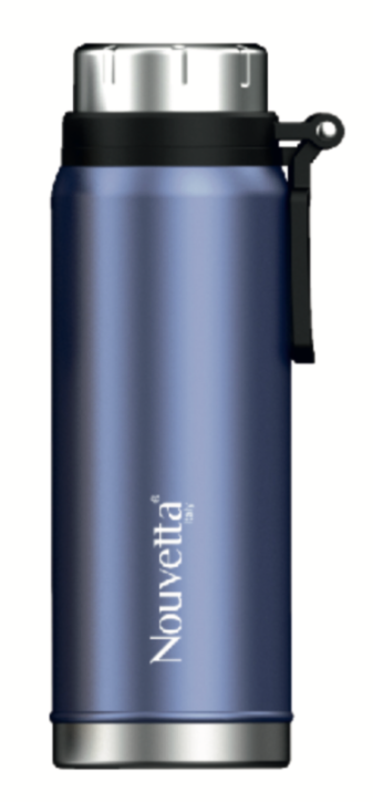 Nouvetta - OLIVE DOUBLE WALL BOTTLE 1000 ML - BLUE