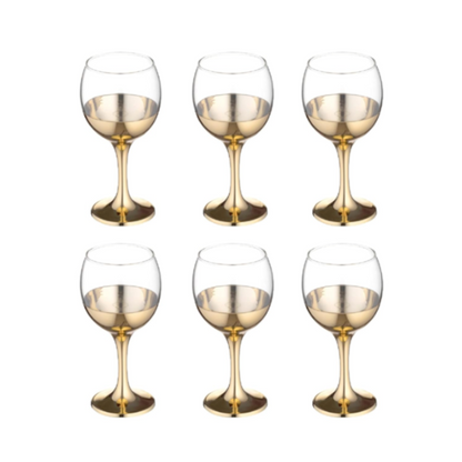 Sanjeev Kapoor - WHITE WINE GOBLET SET OF 6 PCWITH GIFT BOX