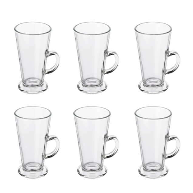 Sanjeev Kapoor - LATTE (KENYA IRISH) MUG SET OF 6PCS 300ML