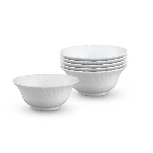 Sanjeev Kapoor - WHITE VEG BOWL 4.5"