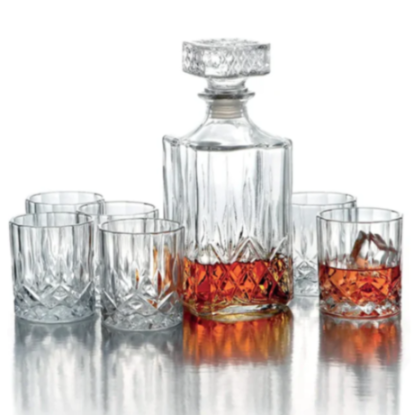 Yamasin Japan - 7 Pcs Decanter Set- With Gift Box