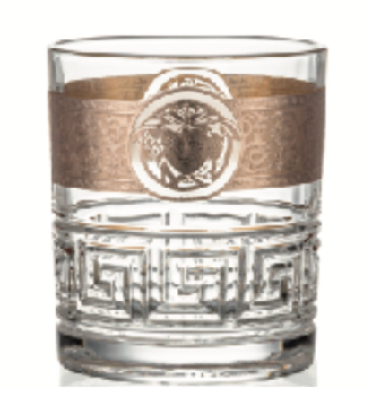 Yamasin Japan - 6PC VERSACE WHISKY GLASS 390ML