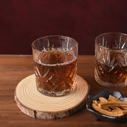 Soogo - OASIS WHISKY GLASS SET OF 6 PC 330 ML- WITH GIFT BOX