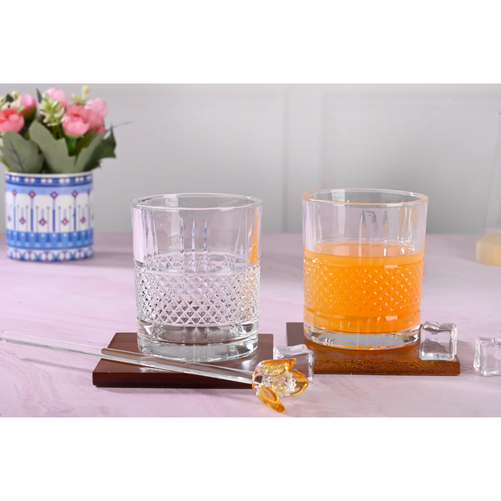 Sanjeev Kapoor - Lisbon 6 Pcs Juice Glass Set 230 Ml- With Gift Box