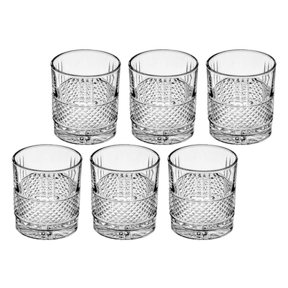 Sanjeev Kapoor - Lisbon 6 Pcs Juice Glass Set 230 Ml- With Gift Box