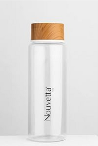 Nouvetta - Lyon Borosilicate Bottle 750 Ml - Wooden Lid