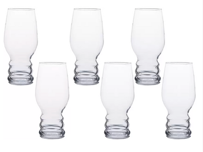 Sanjeev Kapoor - Stout Beer Glass Set Of 6Pcs 500Ml