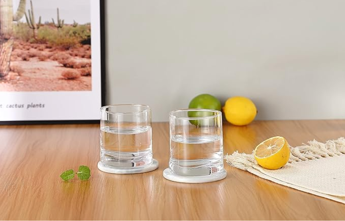 Sanjeev Kapoor - Iceland Rock Glass Set Of 6 Pcs 305Ml With Gift Box