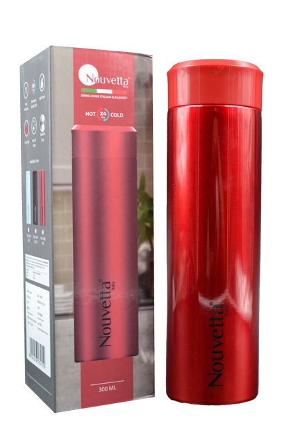 Nouvetta - Angel Double Wall Bottle 300 Ml - Red