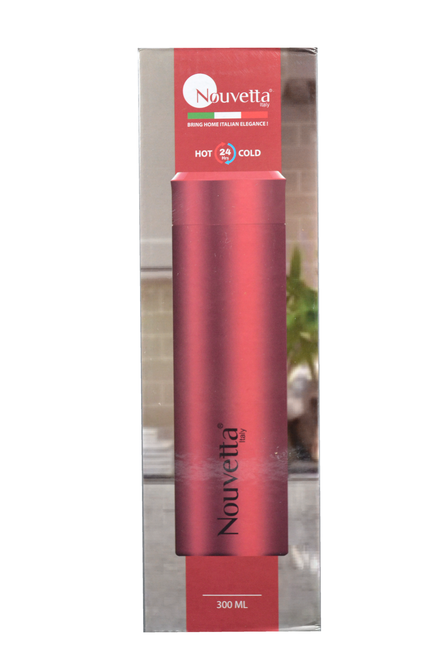 Nouvetta - Angel Double Wall Bottle 300 Ml - Red