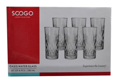 Sanjeev Kapoor - Aria Water Glass 320 Ml- With Gift Box