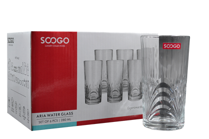 Sanjeev Kapoor - Aria Whisky Glass 320 Ml- With Gift Box