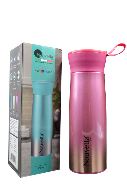 Nouvetta - Cherry Double Wall Bottle 350 Ml - Pink