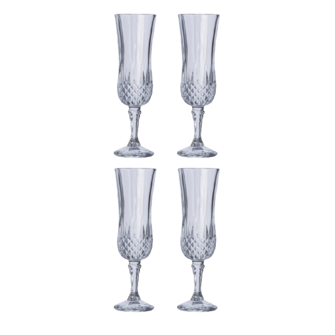 Sanjeev Kapoor - Diamond Goblet 180 Ml Set Of 4 Pcswith Gift Box