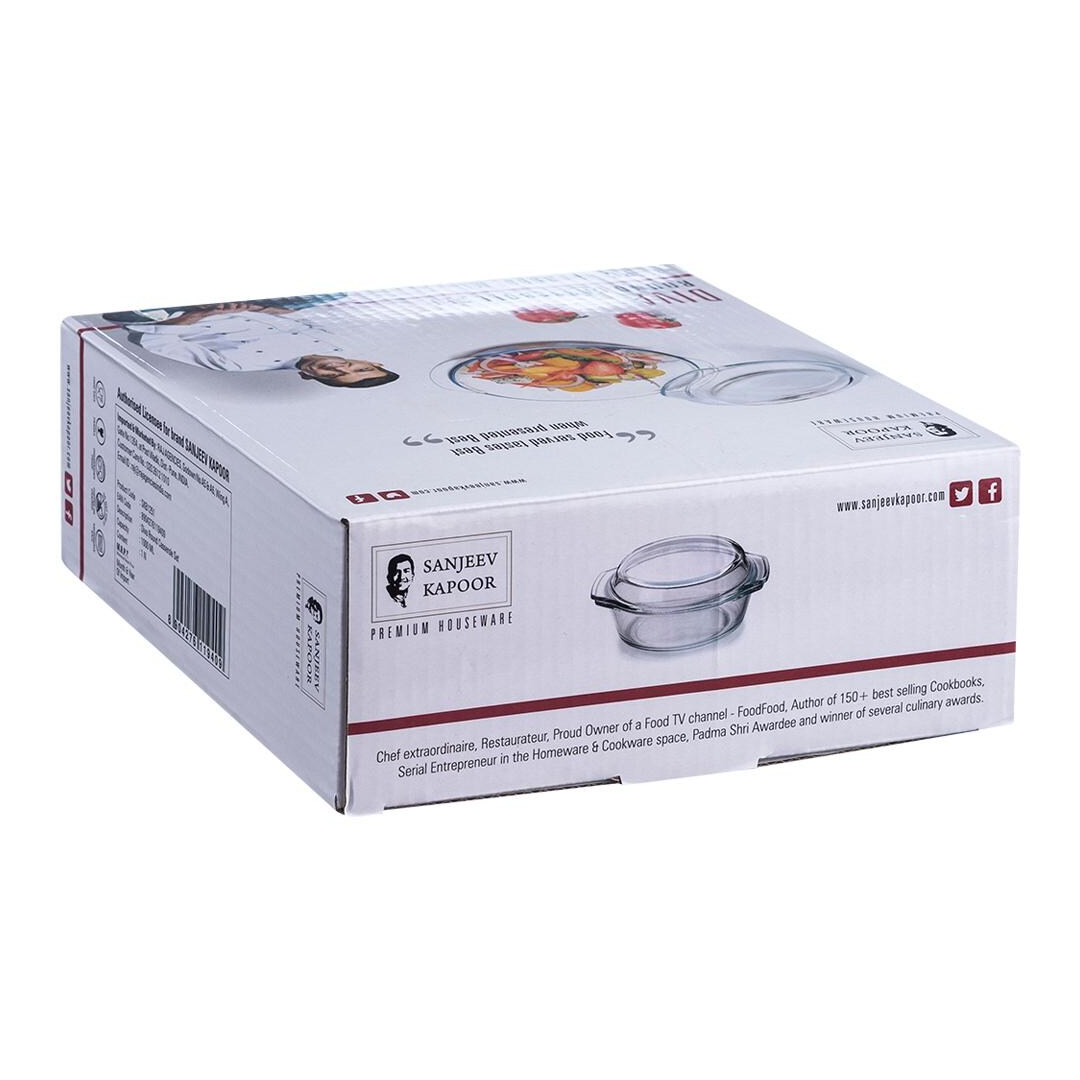 Sanjeev Kapoor - Diva 1Pc Round Casserole Set 1000Ml