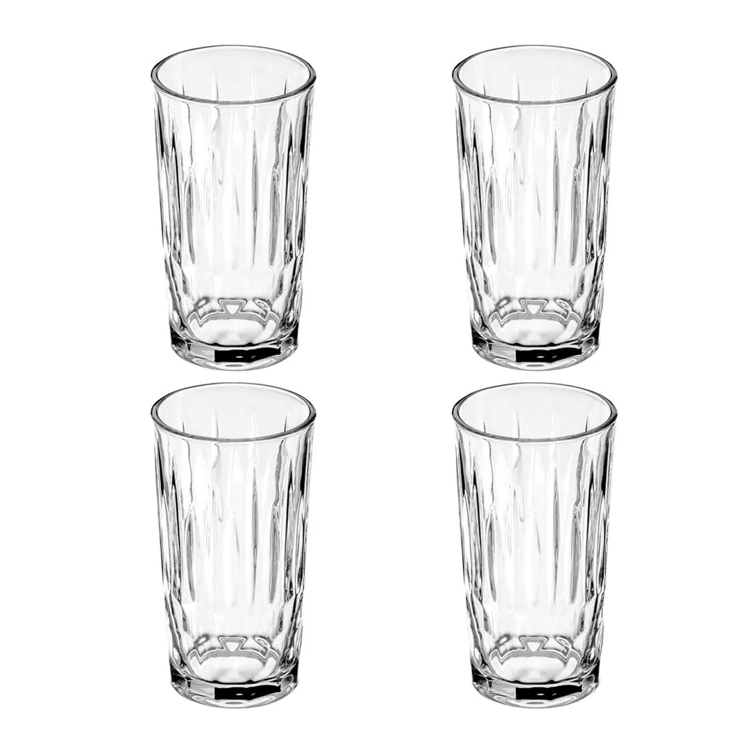 Sanjeev Kapoor - Gems 4 Pc Water Glass 260 Ml Set-With Gift Box