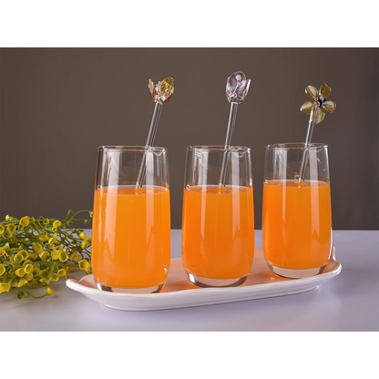 Sanjeev Kapoor - Radiance Water Glass Set Of 6 Pc 360 Ml- With Gift Box