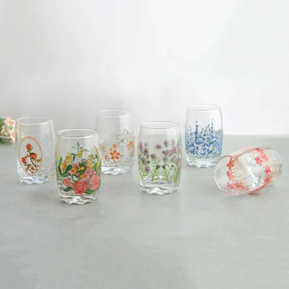Sanjeev Kapoor - Decor Printed Glass Set Of 6 Pc 265Ml- With Brown Box