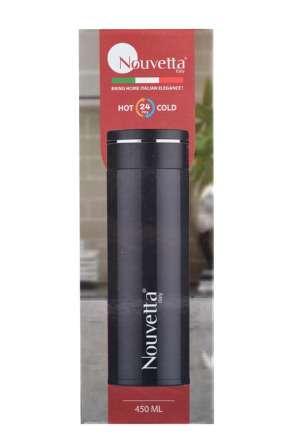 Nouvetta - Sweetie Double Wall Bottle 450 Ml - Black