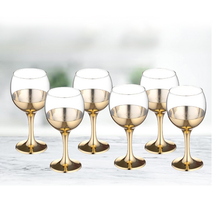 Sanjeev Kapoor - WHITE WINE GOBLET SET OF 6 PC WITH GIFT BOX